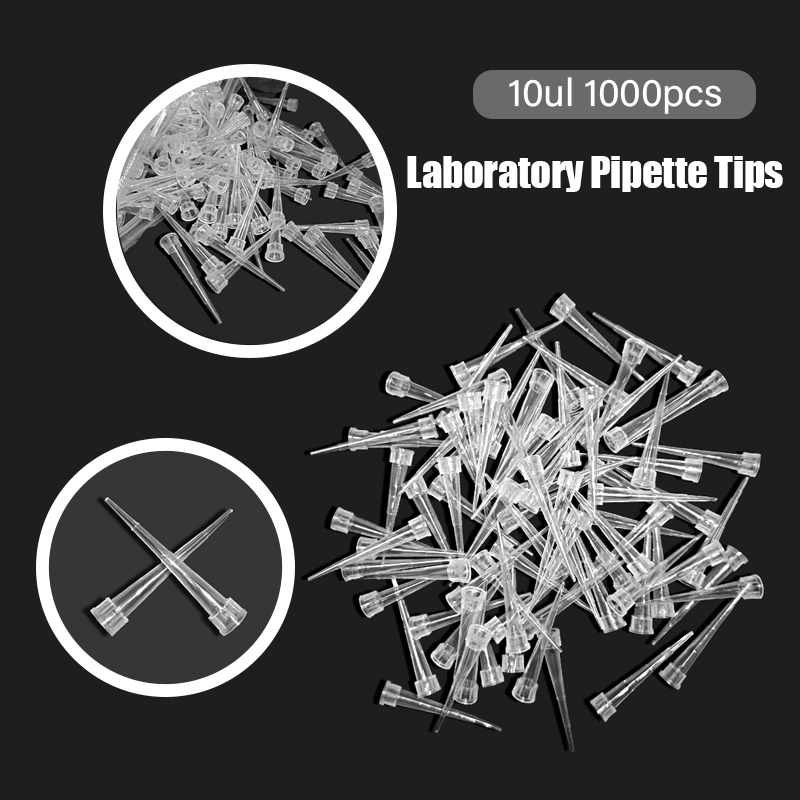 Lab Pipette Tip - 1000Pcs 10ul Disposable Pipette Tip Lab