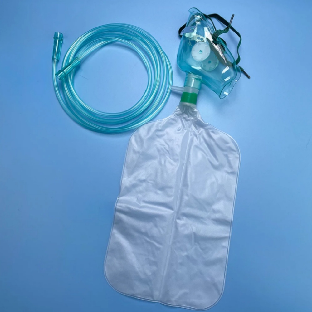 Oxygen Mask Non-Rebreather - 1Pc Adult High Concentration Oxygen Face