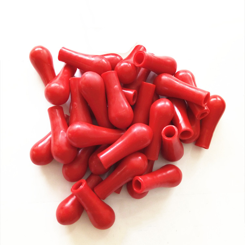 Lab Pipette Tip - laboratory Pipette Dropper Cap Thick red