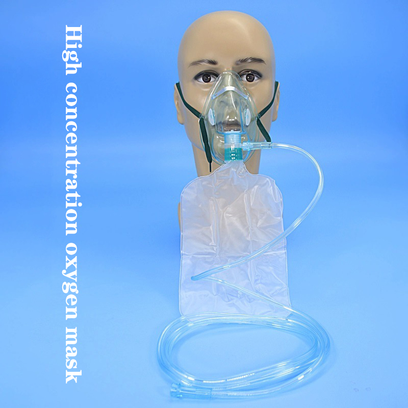 Oxygen Mask Non-Rebreather - 1pcs Adult/Child High Concentration Oxygen Face