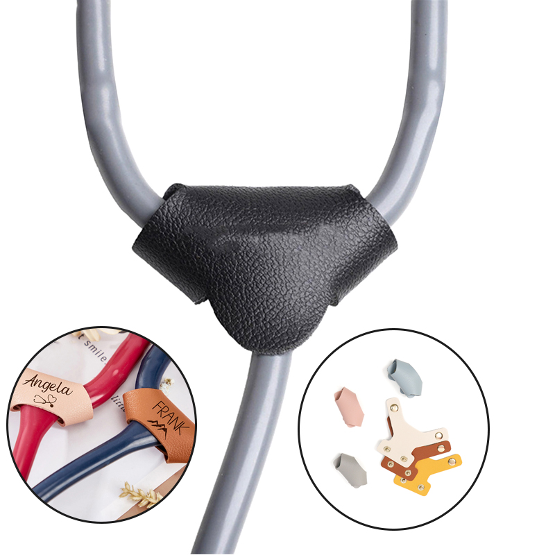 Personalized Leather Stethosco - Medical Lab Logo recension och pris