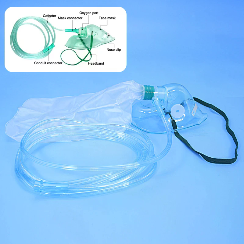 1pcs Adult/Child High Concentr - Oxygen Mask Non-Rebreather recension och pris
