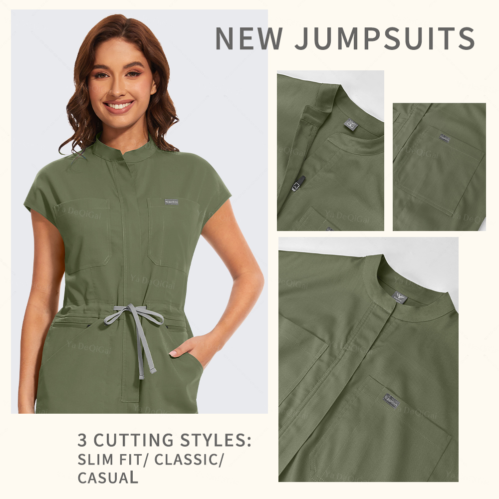 New Medical Scrubs Jumpsuits S - Medical Lab Logo recension och pris
