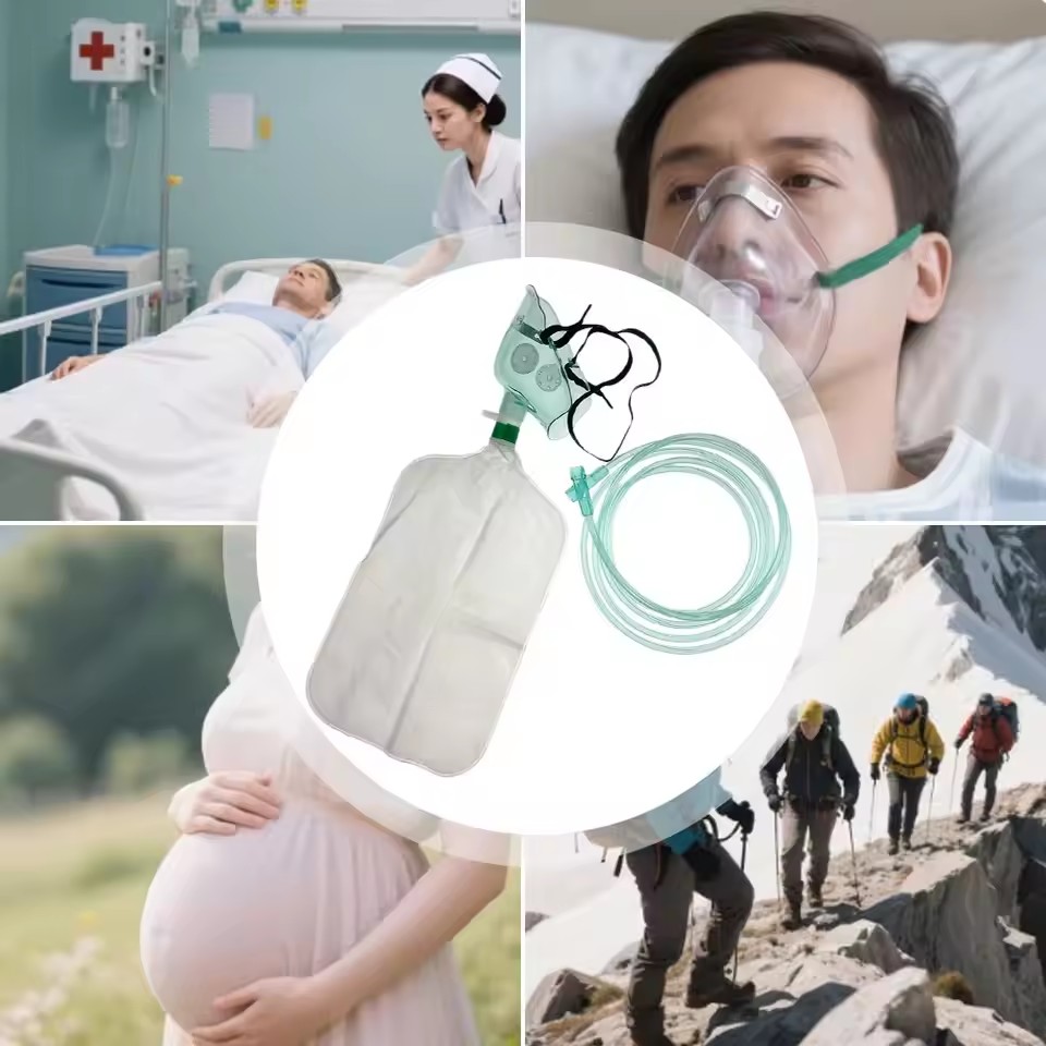 Disposable Adult High Concentr - Oxygen Mask Non-Rebreather recension och pris