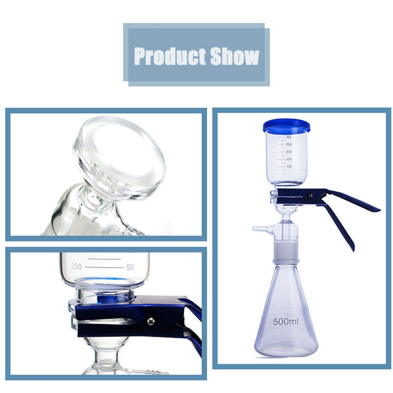 Glass Vacuum Filtration Membra - Medical Lab Units recension och pris