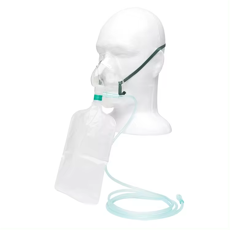 Medical Grade PVC Disposable A - Oxygen Mask Non-Rebreather recension och pris
