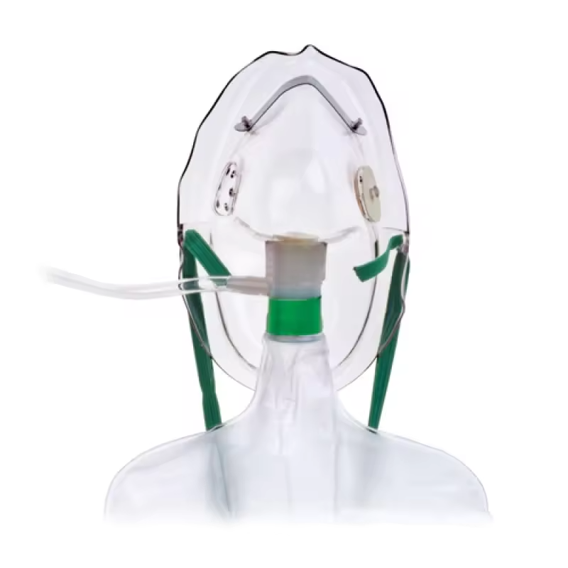 Medical Grade PVC Disposable A - Oxygen Mask Non-Rebreather recension och pris