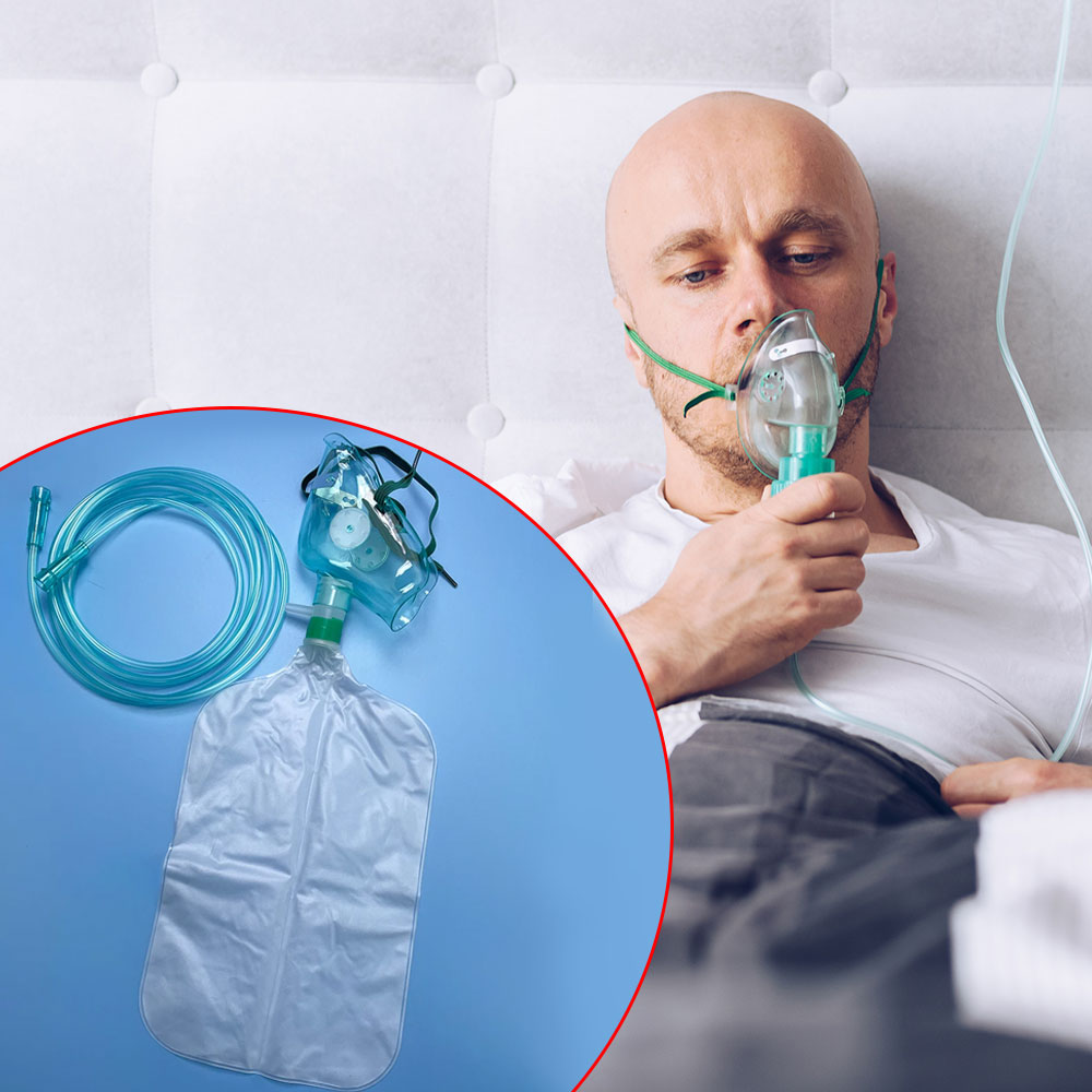 Adult Non-rebreather Oxygen Ma - Oxygen Mask Non-Rebreather recension och pris