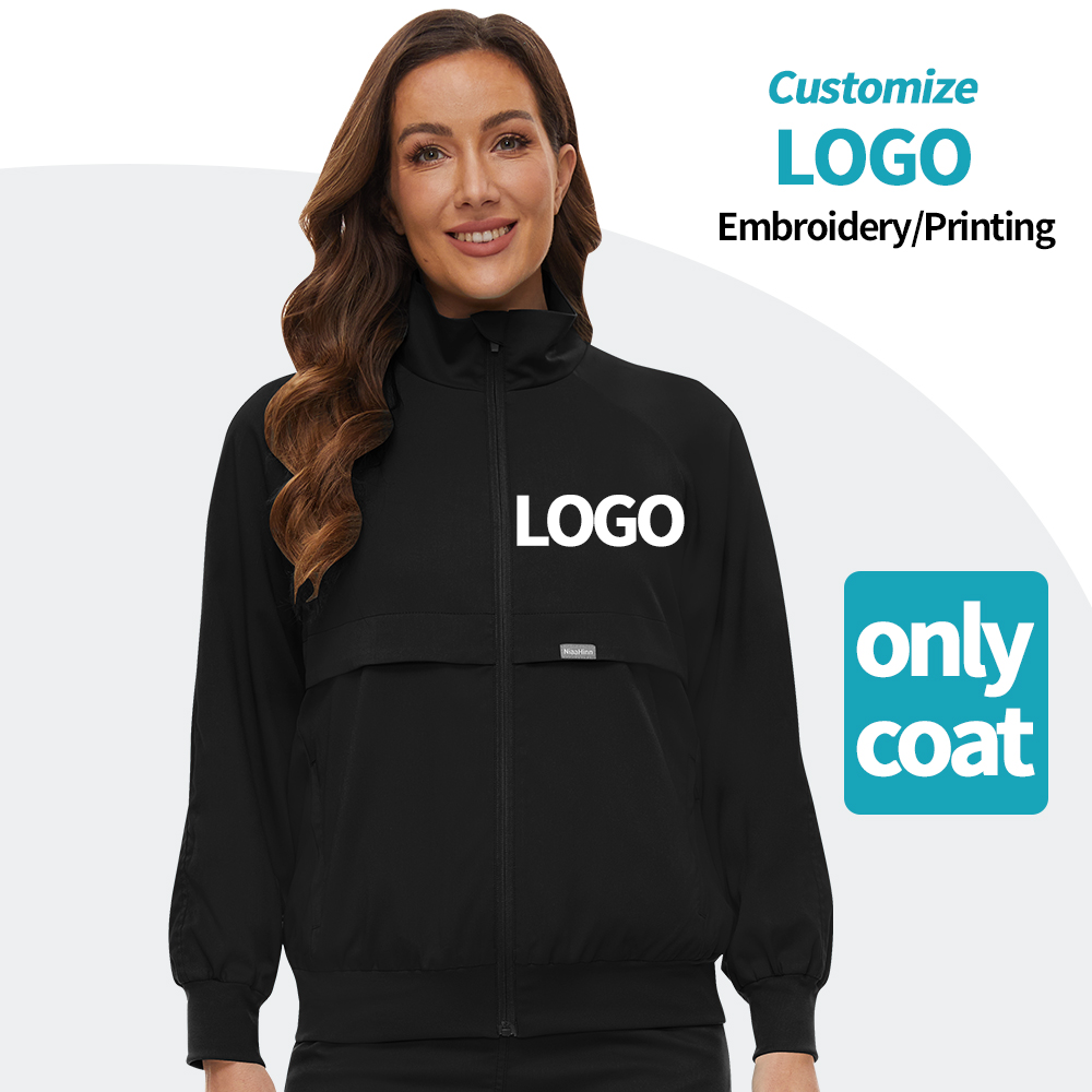 Custom Logo Long Sleeve Jacket - Medical Lab Logo recension och pris