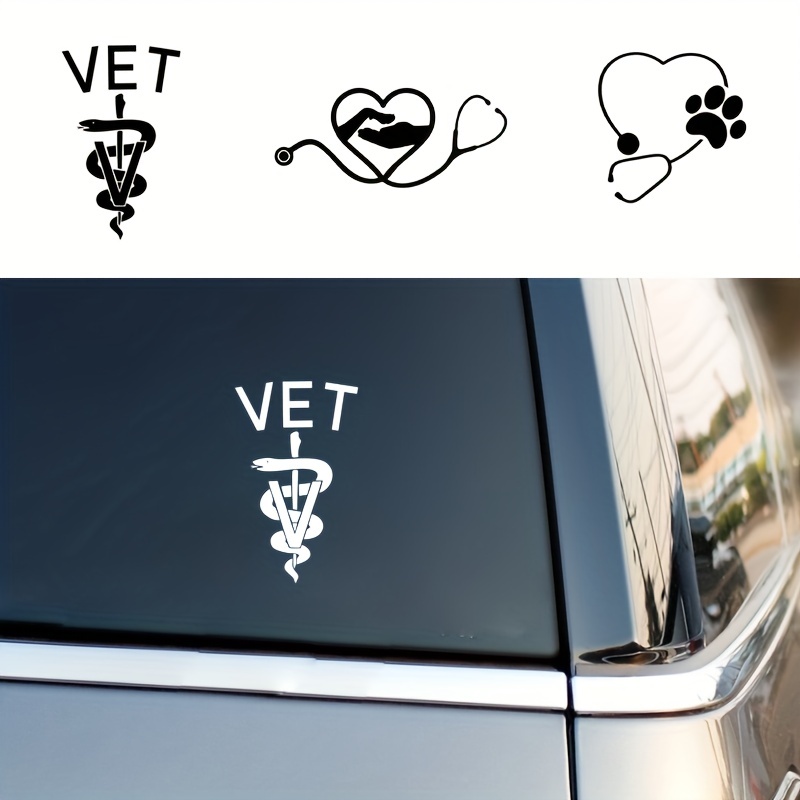 Veterinary Shop Vinyl Wall Sti - Medical Lab Logo recension och pris