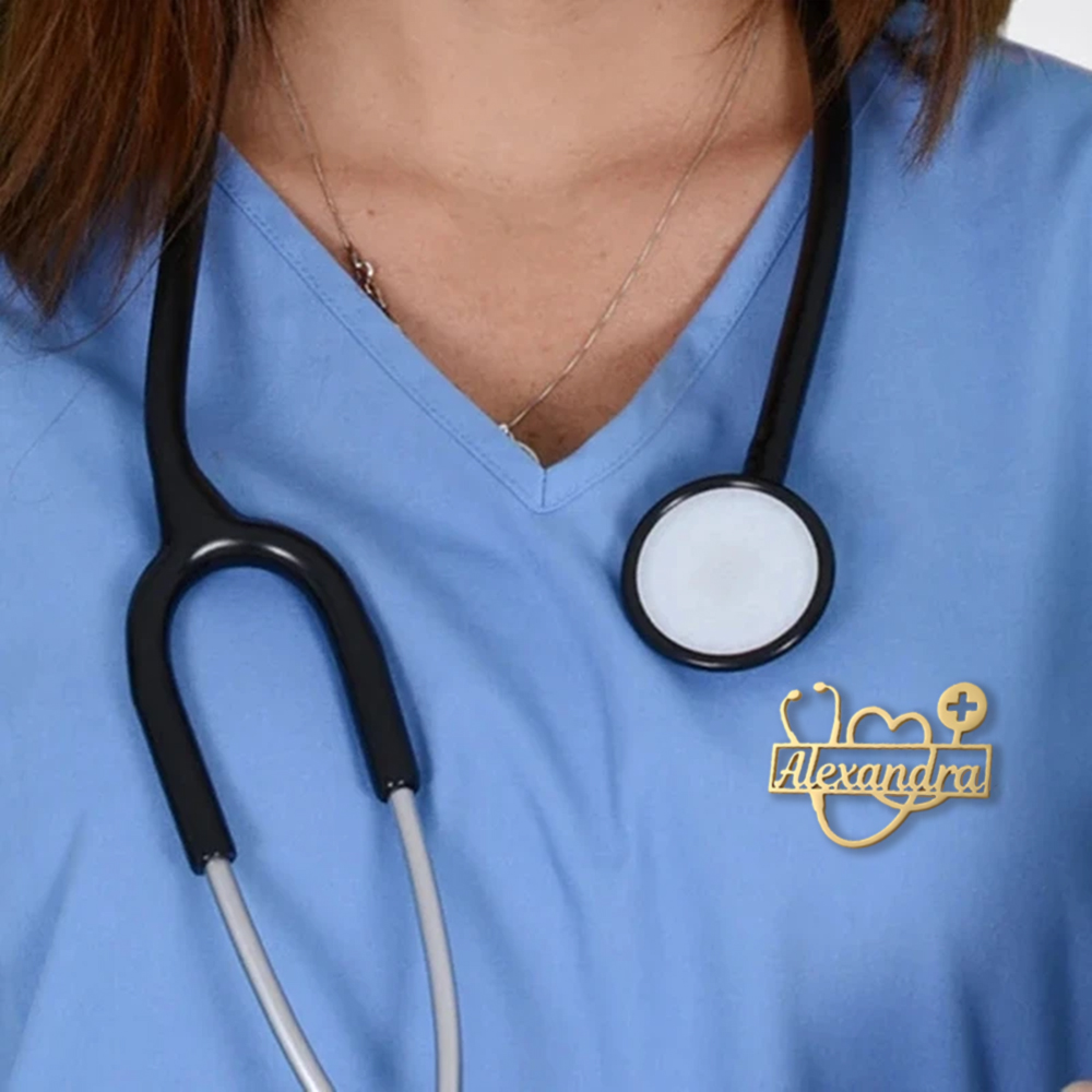 Newly Customized Love Stethosc - Medical Lab Logo recension och pris