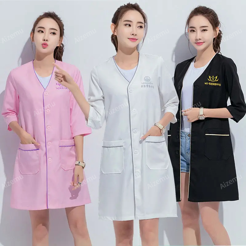 Black short beauty uniform dre - Medical Lab Logo recension och pris
