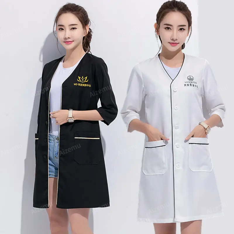 Black short beauty uniform dre - Medical Lab Logo recension och pris