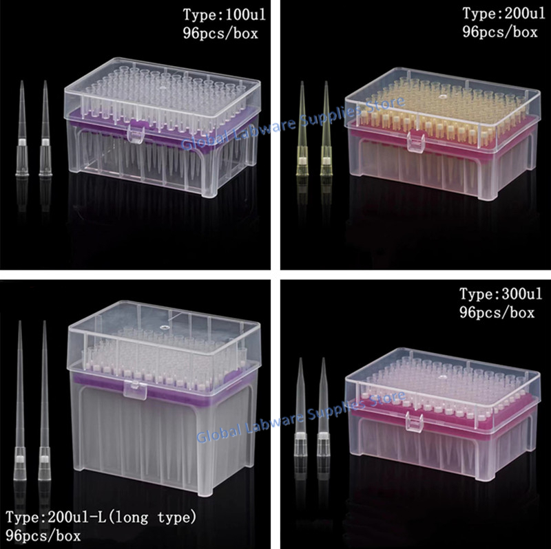 1Set Lab 10ul/10ul-L/20ul/50ul - Lab Pipette Tip recension och pris