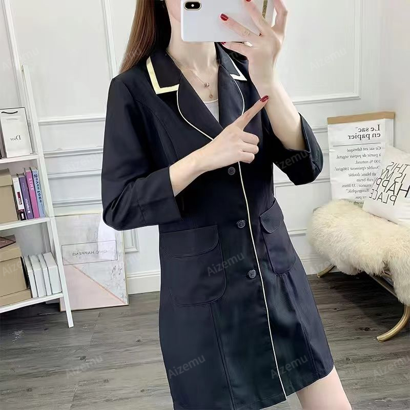 Black Beauty Salon uniform sho - Medical Lab Logo recension och pris